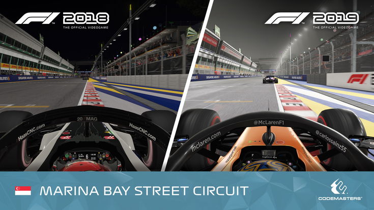 F1 2019: L'art director mostra i miglioramenti all'illuminazione