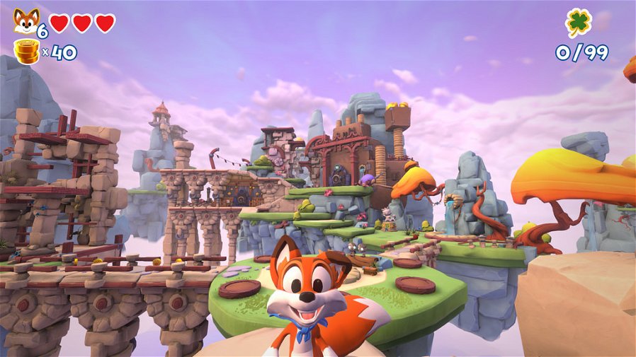 Immagine di New Super Lucky's Tale, nuovo gameplay 'finding the band'