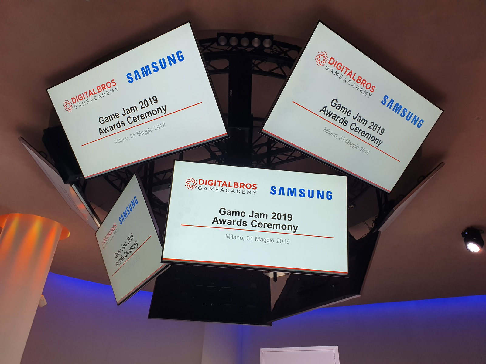 Premiati i vincitori della Game Jam DBGA in collaborazione con Samsung