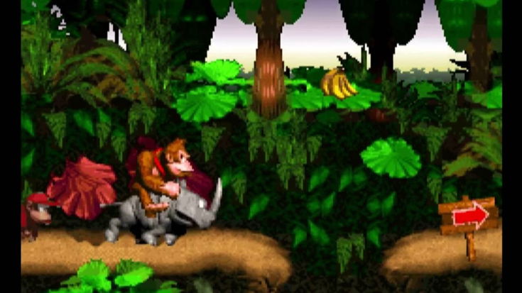 Donkey Kong Country, il primo stage ricreato in Banjo-Kazooie