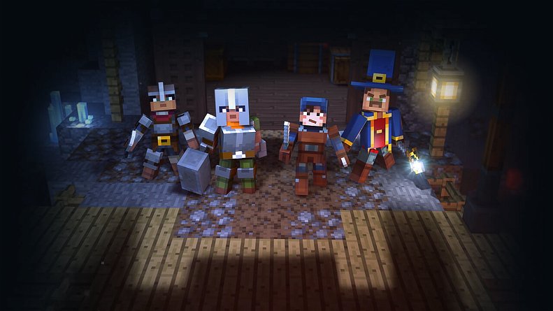 Poster di Minecraft Dungeons