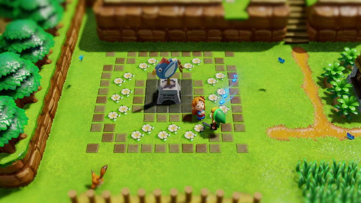 Zelda: Link’s Awakening, Nintendo Switch e Game Boy a confronto