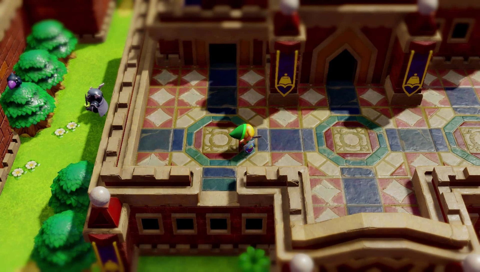 Zelda: Link's Awakening, un video di 10 minuti mostra il Chamber Dungeon