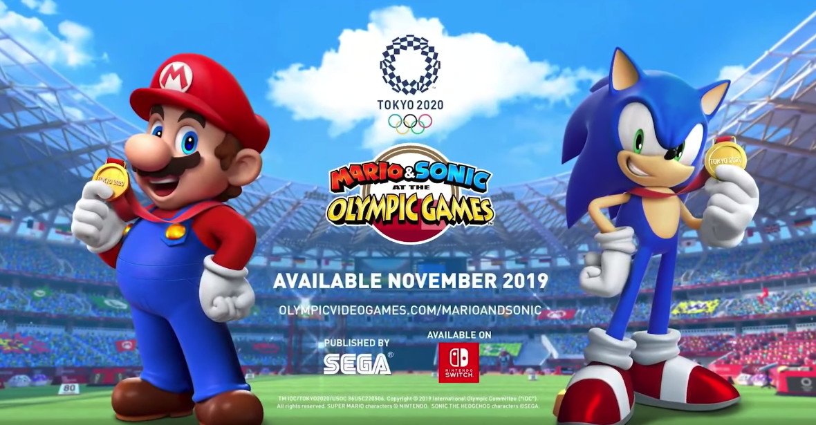 Mario e Sonic ai Giochi Olimpici, nuovo gameplay trailer