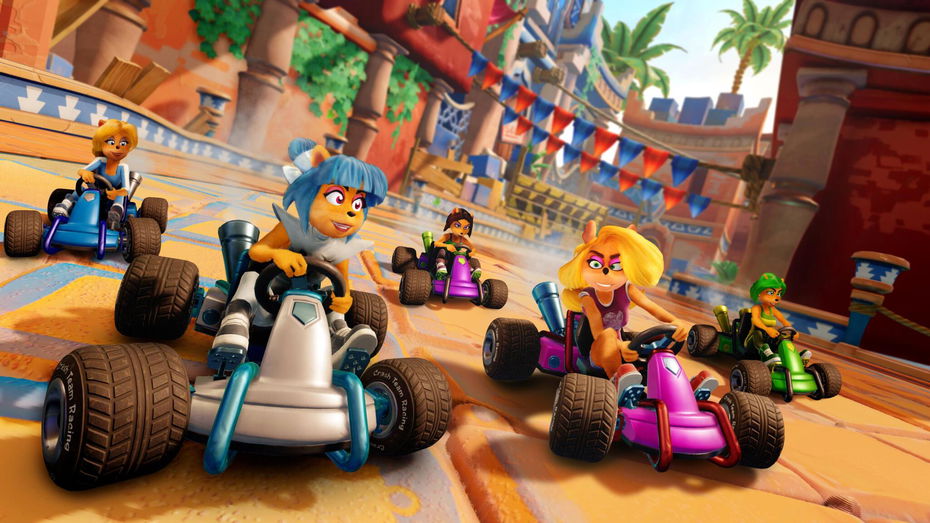 Immagine di Neon Circus Gran Premio arriva su Crash Team Racing Nitro-Fueled questa settimana