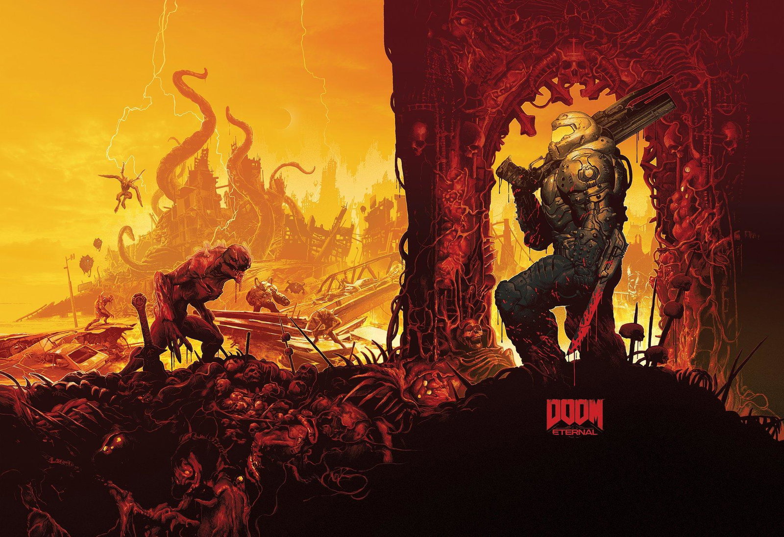 Doom Eternal: L'artwork della SteelBook è davvero spettacolare