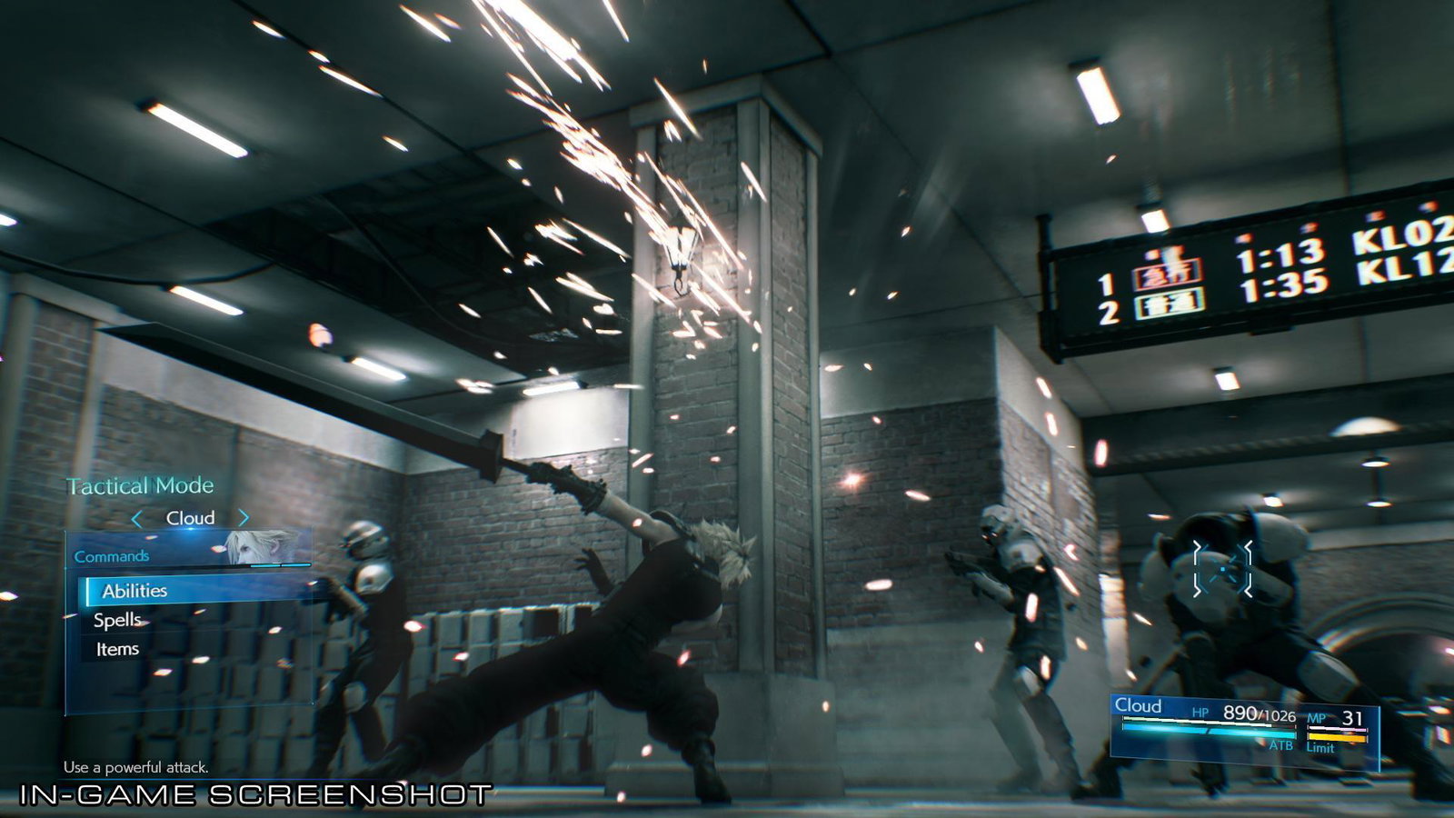 Final Fantasy VII Remake mostra la modalità Tattica nel nuovo video