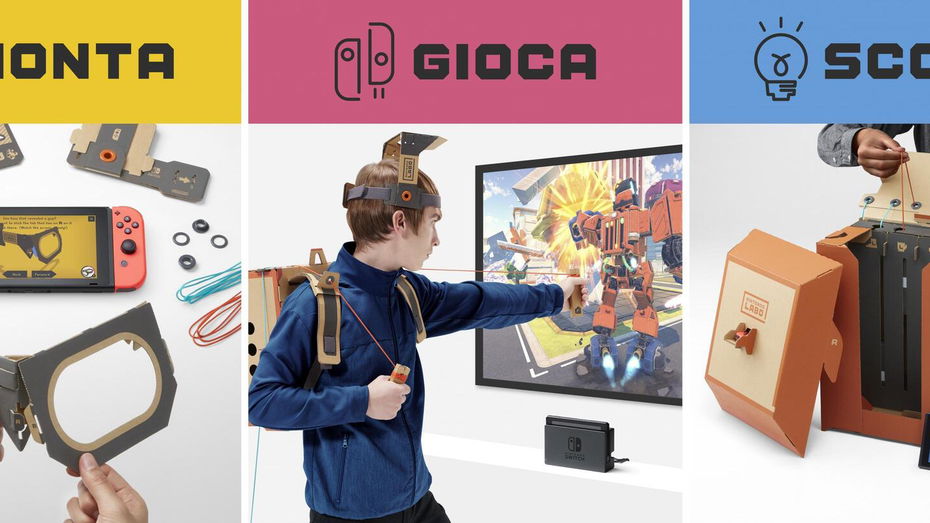Immagine di Nintendo Labo festeggia il compleanno del MUSE di Trento