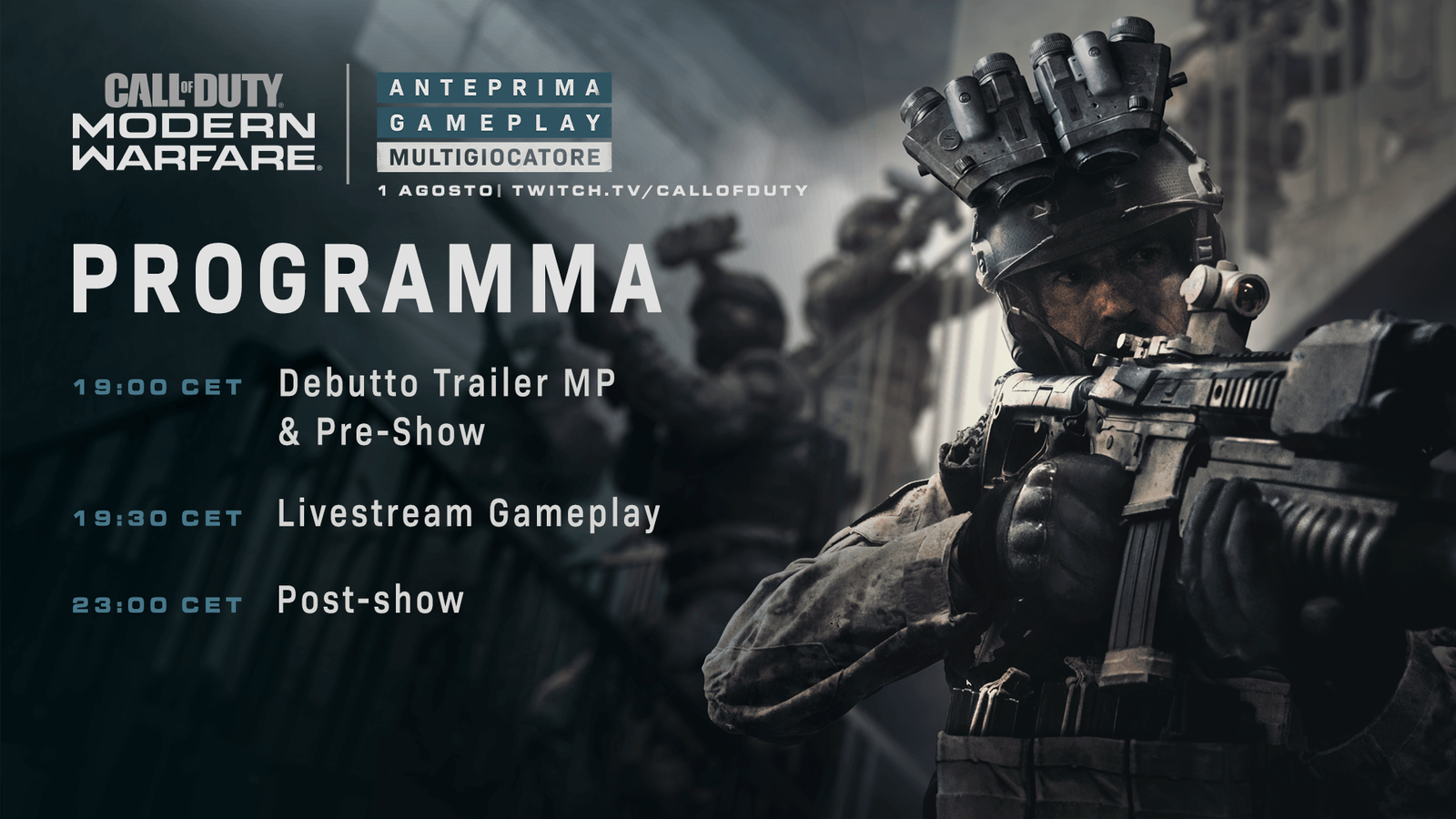 Call of Duty: Modern Warfare, giovedì scopriremo tutto sul multiplayer