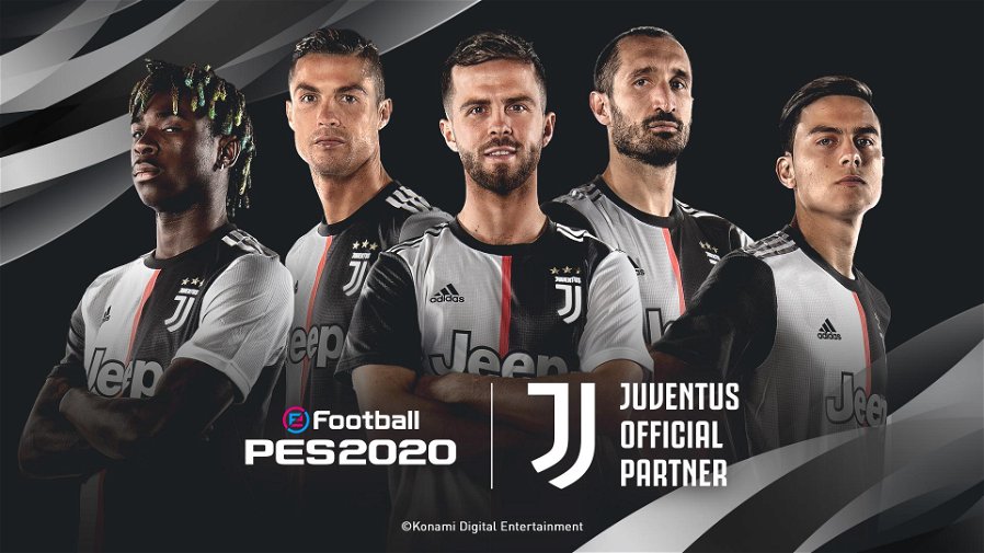 Immagine di eFootball PES 2020: Konami chiude un accordo di esclusiva con la Juventus FC