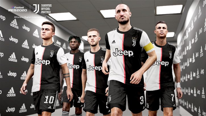 Immagine di Juventus in PES 2020: vediamo i volti dei calciatori