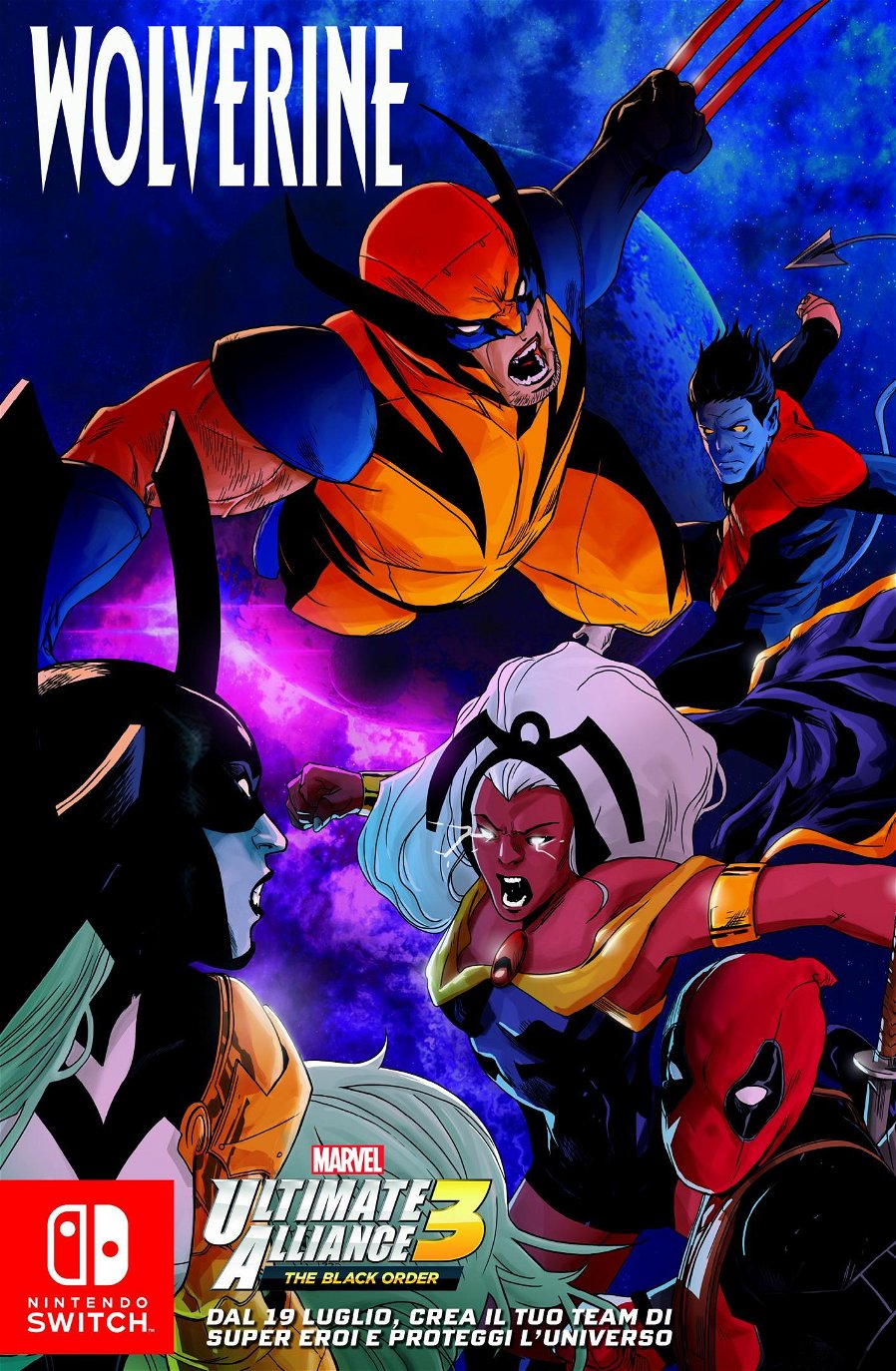 Immagine di Marvel Ultimate Alliance 3: The Black Order, variant cover celebrativa per Wolverine #59