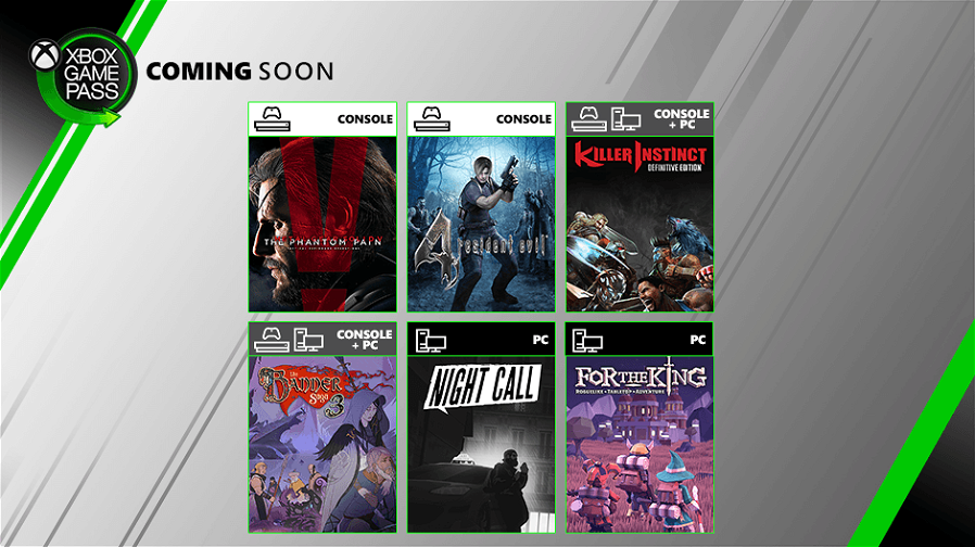 Immagine di Xbox Game Pass: Killer Instinct, Metal Gear Solid V e Resident Evil 4 in arrivo
