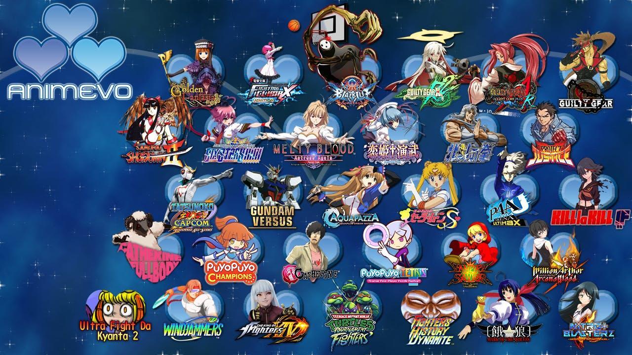 AnimEVO 2019: Rivelata la lista finale dei giochi presenti