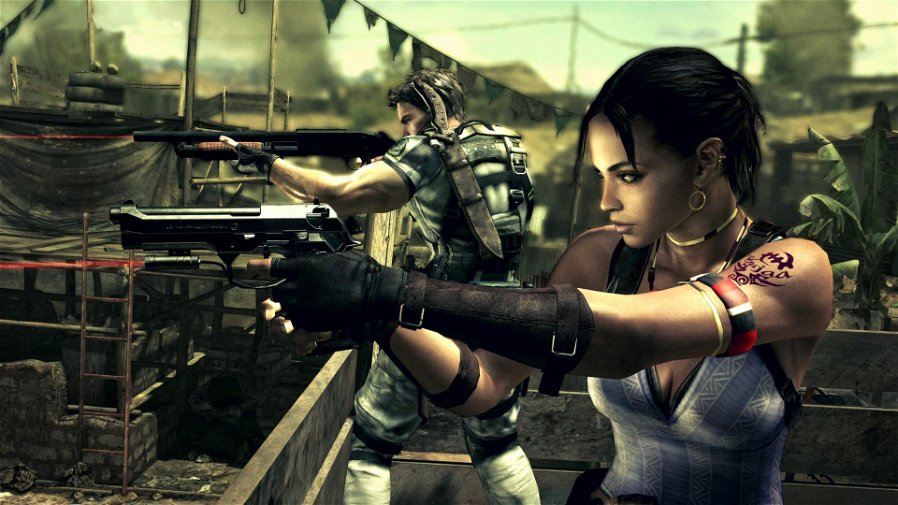 Immagine di Resident Evil 5, un video off-screen dalla versione Switch