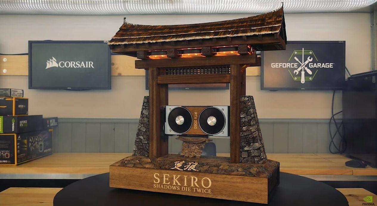 Modder realizza un PC (un'opera d'arte?) dedicato a Sekiro