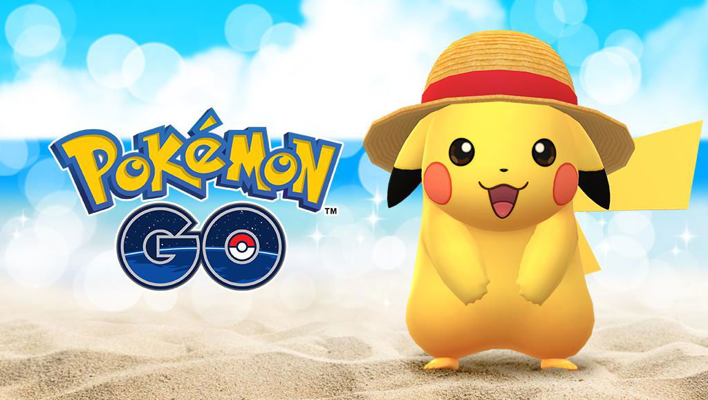 Pokemon GO: Da oggi disponibile Pikachu con cappello di paglia - SpazioGames