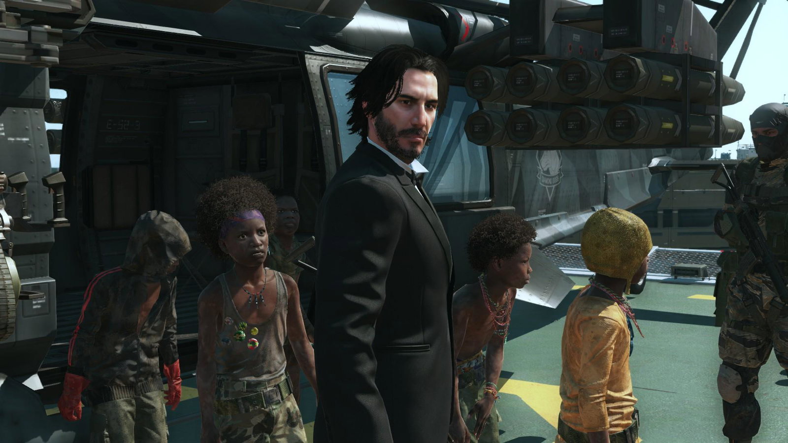 Metal Gear Solid V: Una mod ci permette di impersonare Keanu Reeves