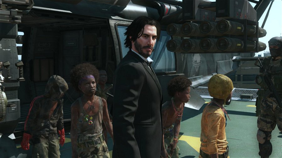 Immagine di Metal Gear Solid V: Una mod ci permette di impersonare Keanu Reeves