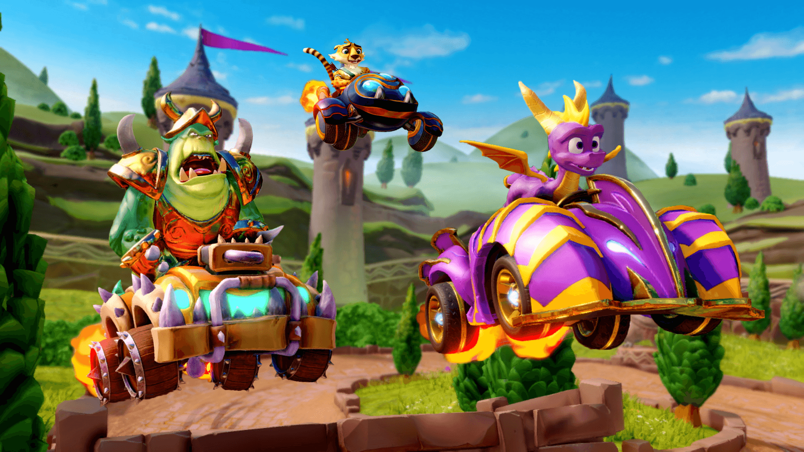 Crash Team Racing Nitro-Fueled, Spyro disponibile da oggi