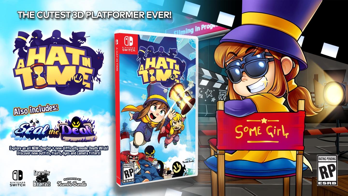 A Hat In Time: Annunciata la data d'uscita della versione Nintendo Switch