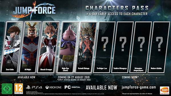 Jump Force: Majin Buu e Bakugo arrivano il 27 agosto