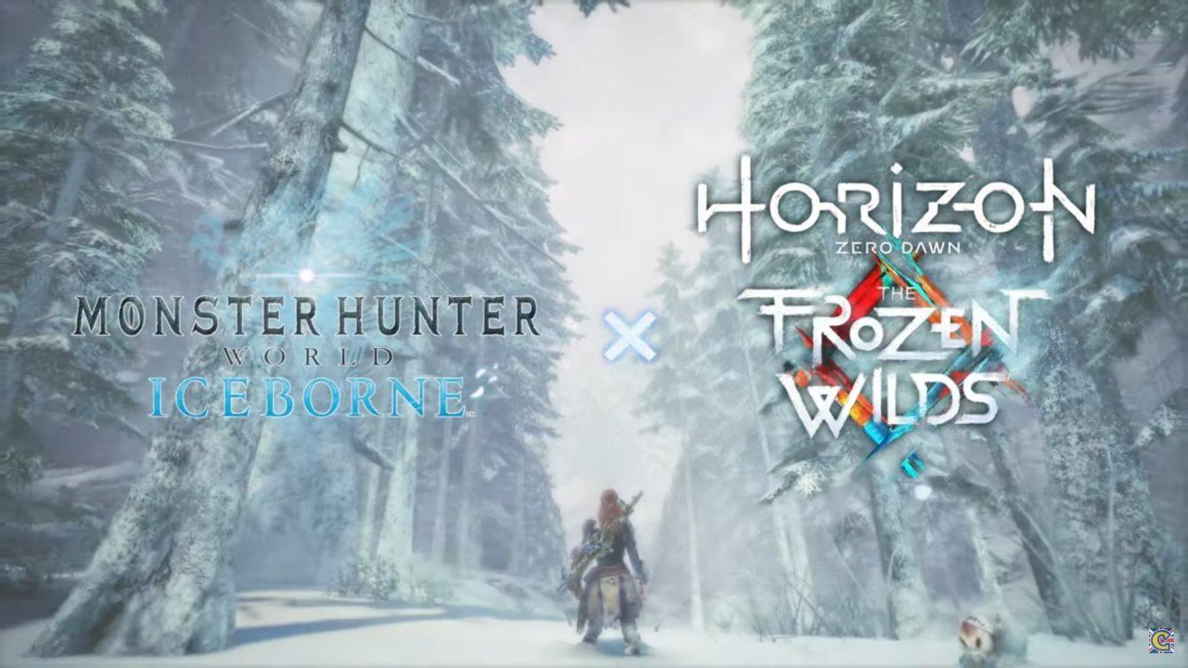 Horizon: Zero Dawn e Monstrr Hunter World: Iceborne si incontrano