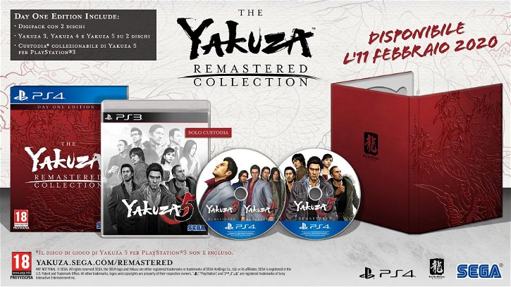Immagine di The Yakuza Remastered Collection a soli 40,78€ su Amazon!