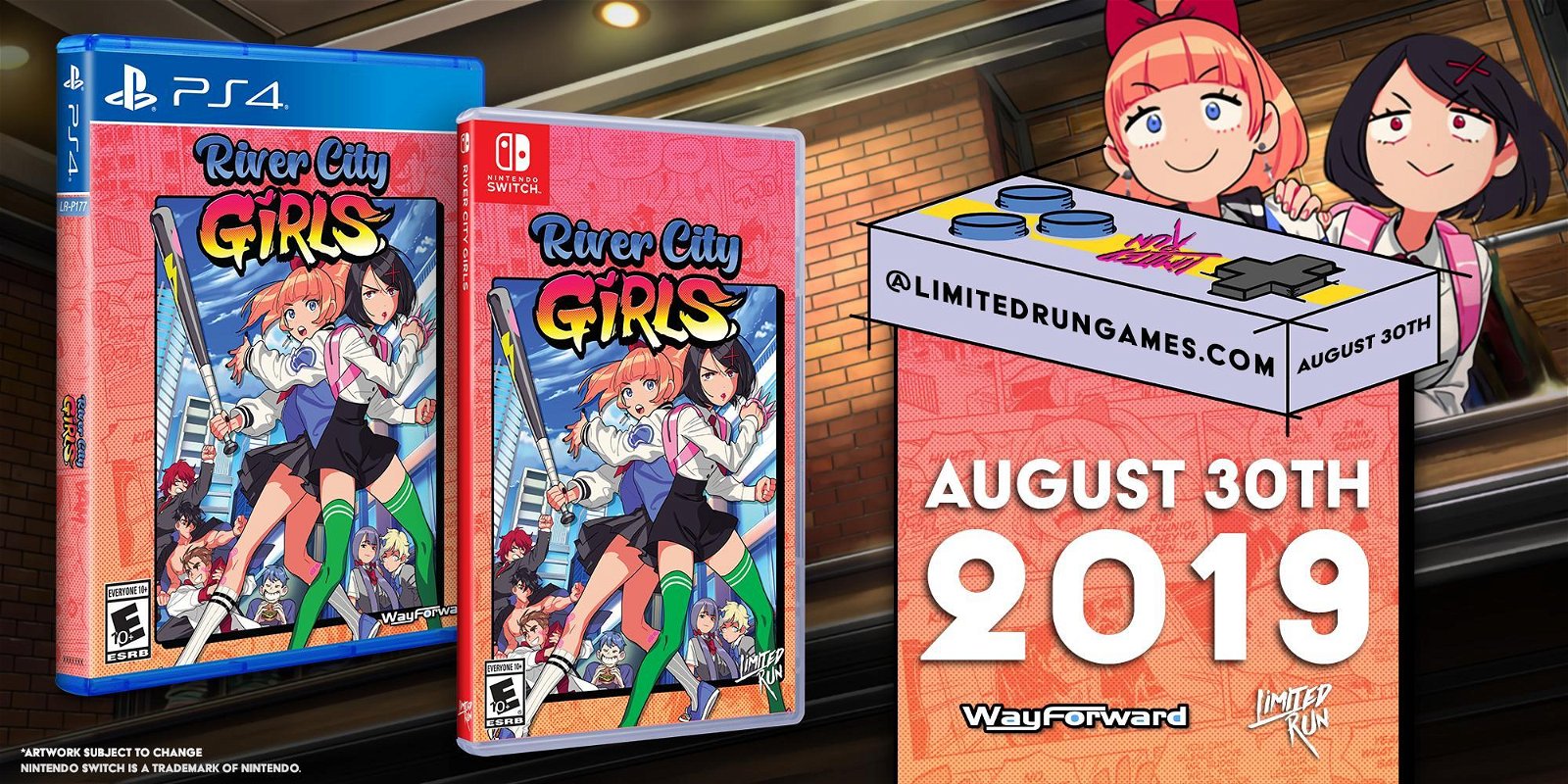 River City Girls: Le prenotazioni dell'edizione fisica partiranno il 30 agosto