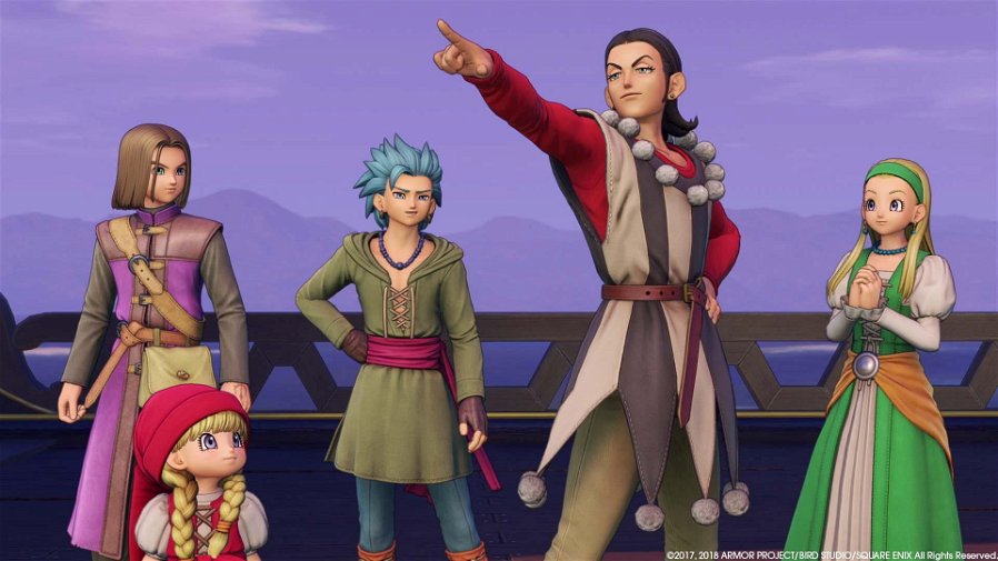 Immagine di Dragon Quest XI S, un trailer ci presenta Erik e Sylvando