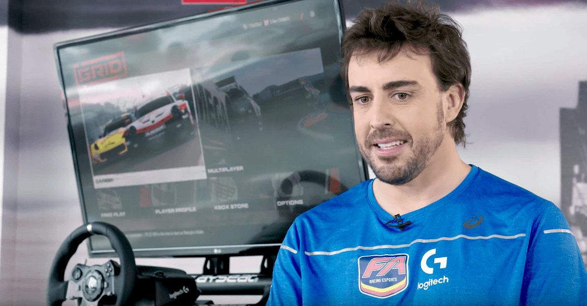Fernando Alonso ci parla di Grid in un nuovo video