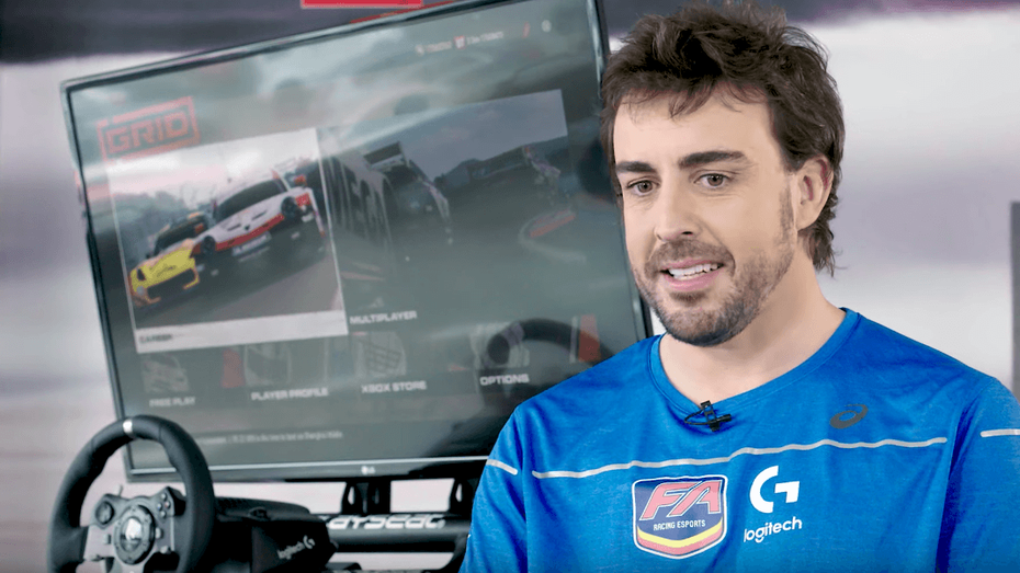 Immagine di Fernando Alonso ci parla di Grid in un nuovo video