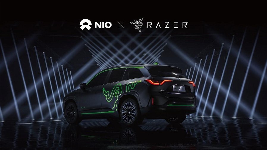 Immagine di Razer e NIO aprono la strada all'adozione dell'illuminazione Chroma RGB nei veicoli elettrici intelligenti