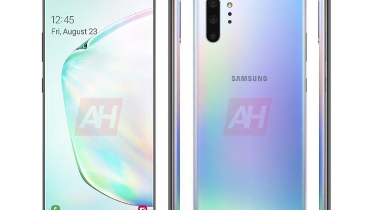 Samsung Galaxy Note 10: ecco che aspetto avrà