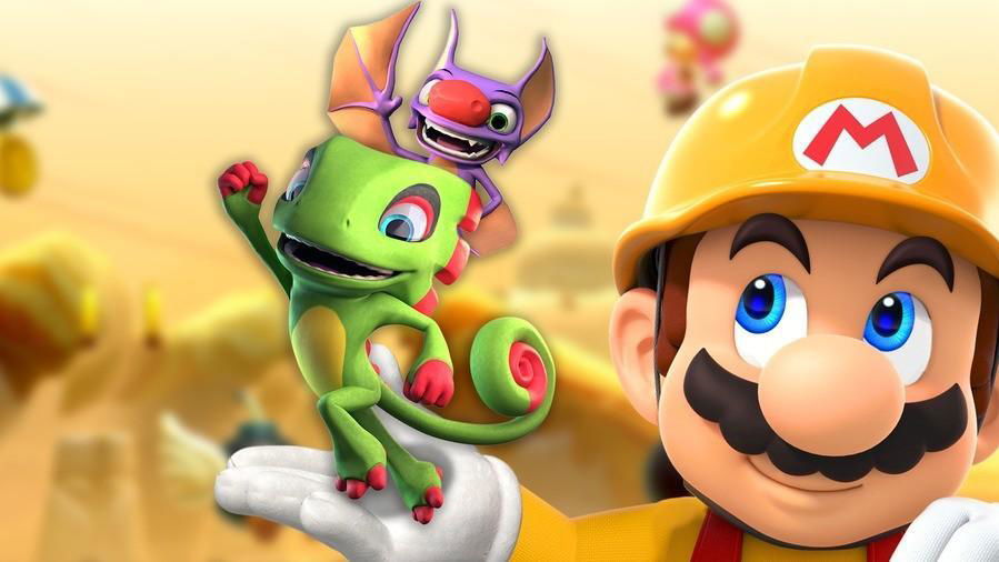 Immagine di Super Mario Maker 2, ecco i livelli creati dagli autori di Yooka-Laylee