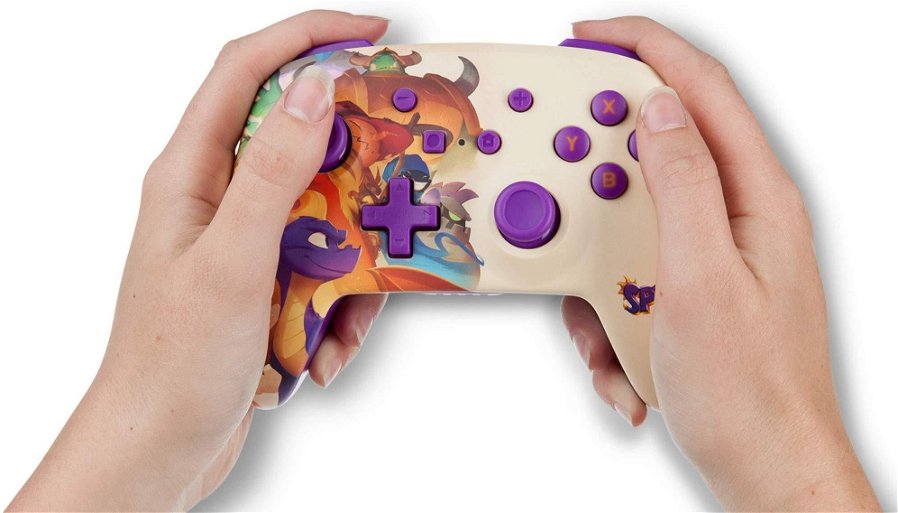 Immagine di Nintendo Switch: arriva uno speciale controller a tema Spyro