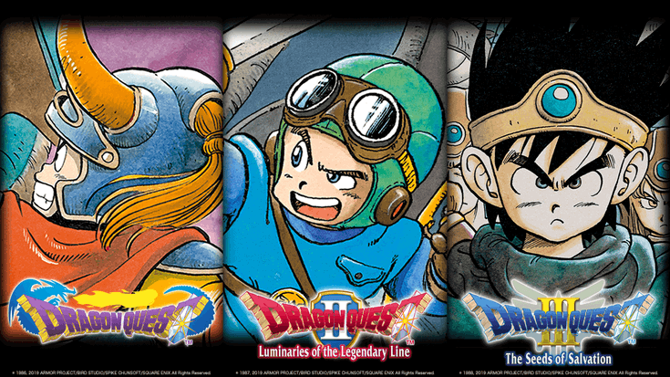 La trilogia di Dragon Quest è ora disponibile per Nintendo Switch