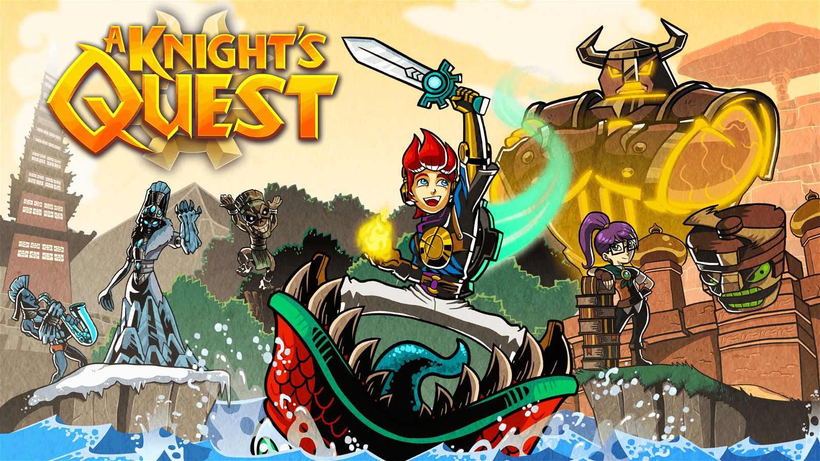 A Knight's Quest arriva su PC e console questo autunno