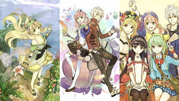 Annunciata la data d'uscita giapponese di Atelier Dusk Trilogy Pack