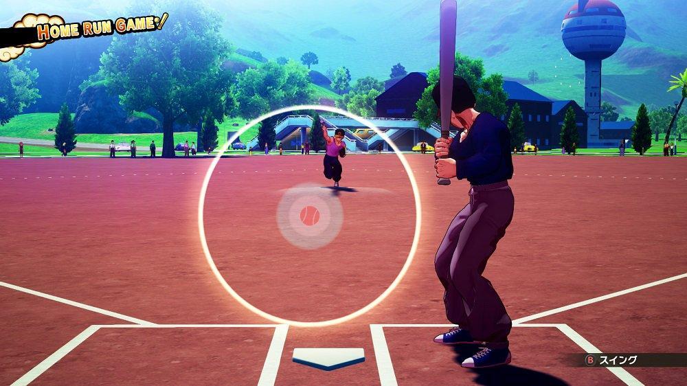 Una nuova immagine ci presenta il minigioco Home Run in Dragon Ball Z Kakarot