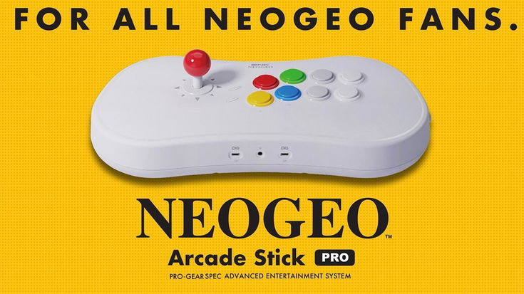 NEOGEO Arcade Stick Pro conterrà 20 titoli al suo interno
