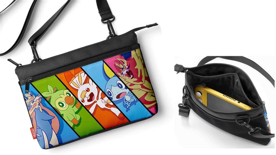 Immagine di Ecco una nuova borsa a tema Pokémon per Nintendo Switch Lite