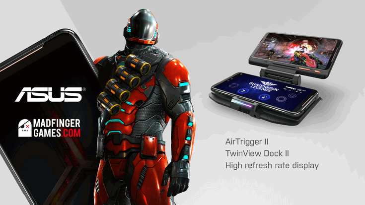 Anche Madfinger unisce le forze con ASUS per ROG Phone II