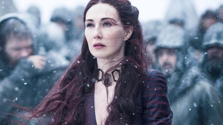 Carice van Houten (Melisandre) sul finale di Game of Thrones