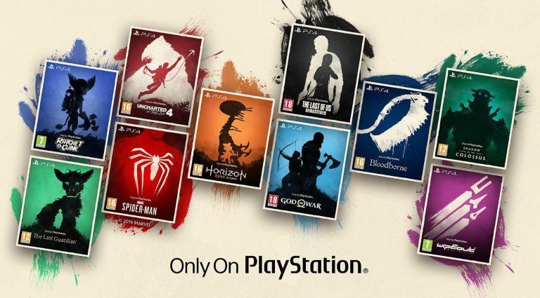 Sony annuncia la collezione di giochi Only on PlayStation con nuove (splendide) copertine