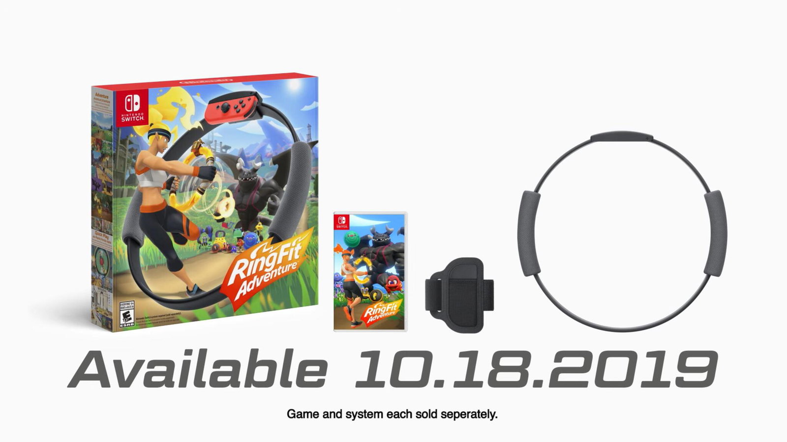 Ring Fit Adventure annunciato su Switch