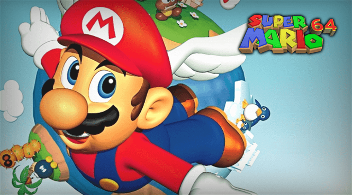 Immagine di Super Mario 64 giocabile nativamente su PC in 4K e 16:9