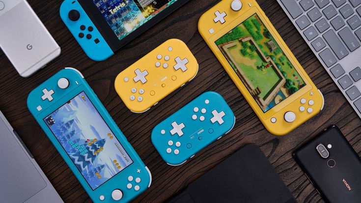 Ecco due controller ispirati a Nintendo Switch Lite (con doppio d-pad)