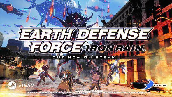 Earth Defense Force Iron Rain è disponibile da oggi su Steam