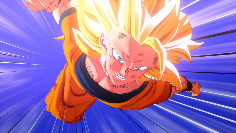 Immagine di Super Saiyan 3 Goku protagonista di alcune immagini di Dragon Ball Z Kakarot